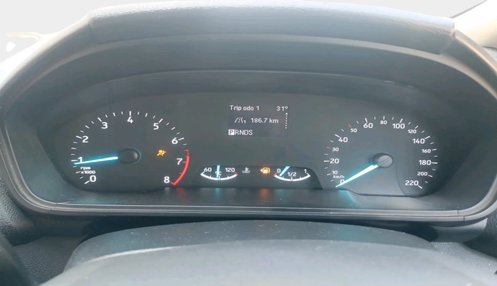 2018 Ford Ecosport TITANIUM + 1.5L PETROL AT, Petrol, Automatic, 48,551 km, interior