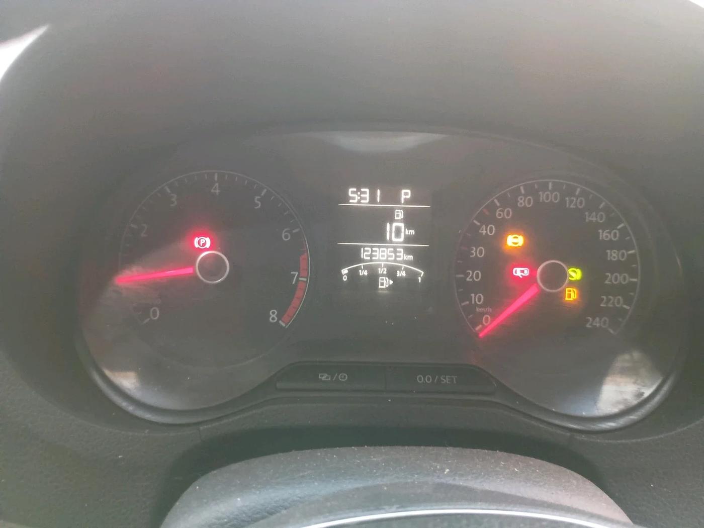 2018 Volkswagen Polo GT TSI AT, Petrol, Automatic, 1,23,853 km, interior