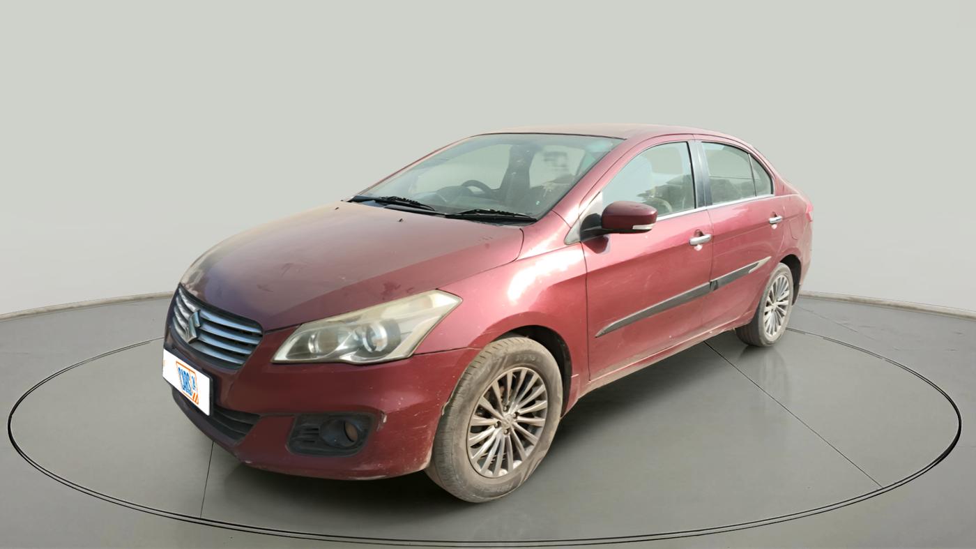 2017 Maruti Ciaz ALPHA 1.4 PETROL, CNG, Manual, 1,24,681 km, exterior