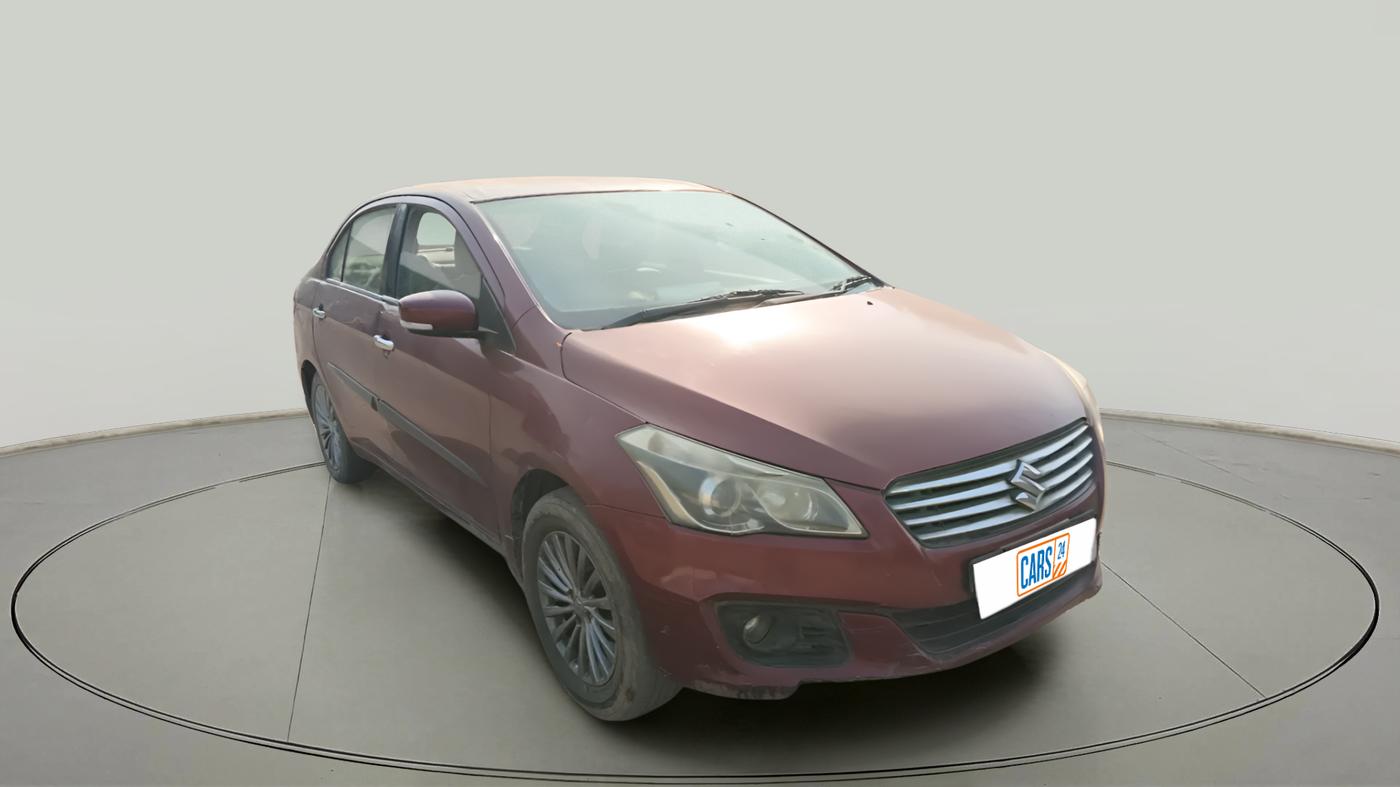2017 Maruti Ciaz ALPHA 1.4 PETROL, CNG, Manual, 1,24,681 km, exterior