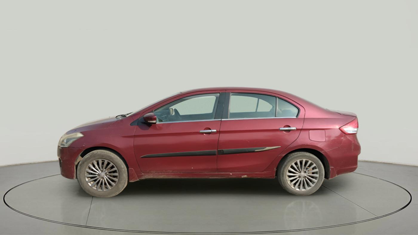 2017 Maruti Ciaz ALPHA 1.4 PETROL, CNG, Manual, 1,24,681 km, exterior