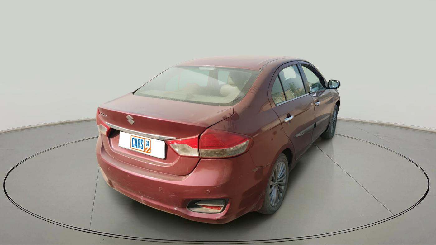 2017 Maruti Ciaz ALPHA 1.4 PETROL, CNG, Manual, 1,24,681 km, exterior