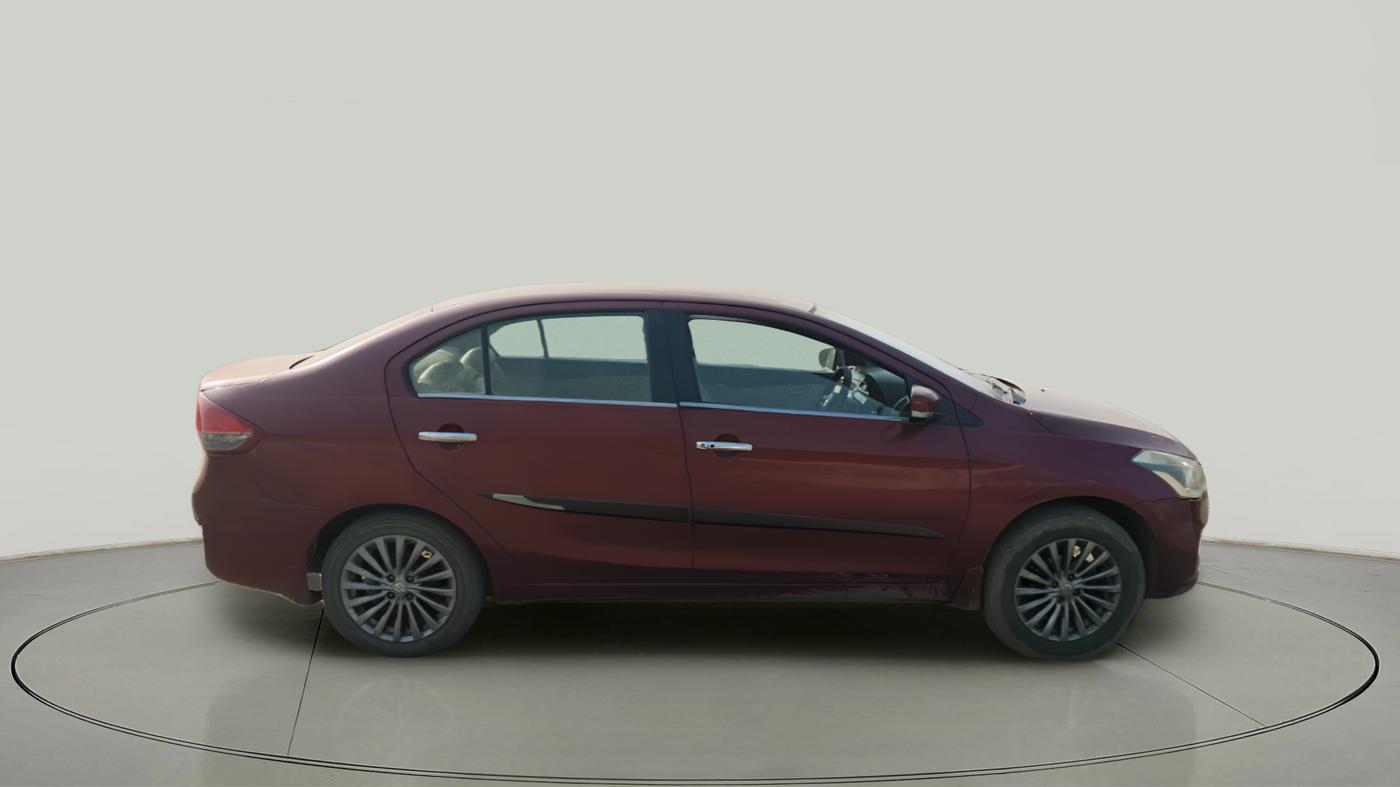 2017 Maruti Ciaz ALPHA 1.4 PETROL, CNG, Manual, 1,24,681 km, exterior