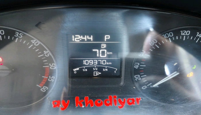 2016 Skoda Rapid 1.5 TDI CR STYLE PLUS AT, Diesel, Automatic, 1,09,370 km, interior