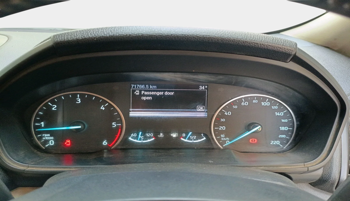 2020 Ford Ecosport TITANIUM 1.5L DIESEL, Diesel, Manual, 71,766 km, interior