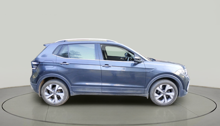 2022 Volkswagen TAIGUN TOPLINE 1.0 TSI AT, Petrol, Automatic, 24,764 km, exterior