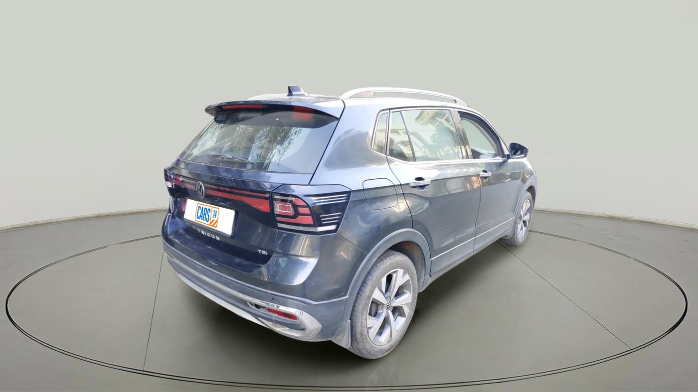 2022 Volkswagen TAIGUN TOPLINE 1.0 TSI AT, Petrol, Automatic, 24,764 km, exterior