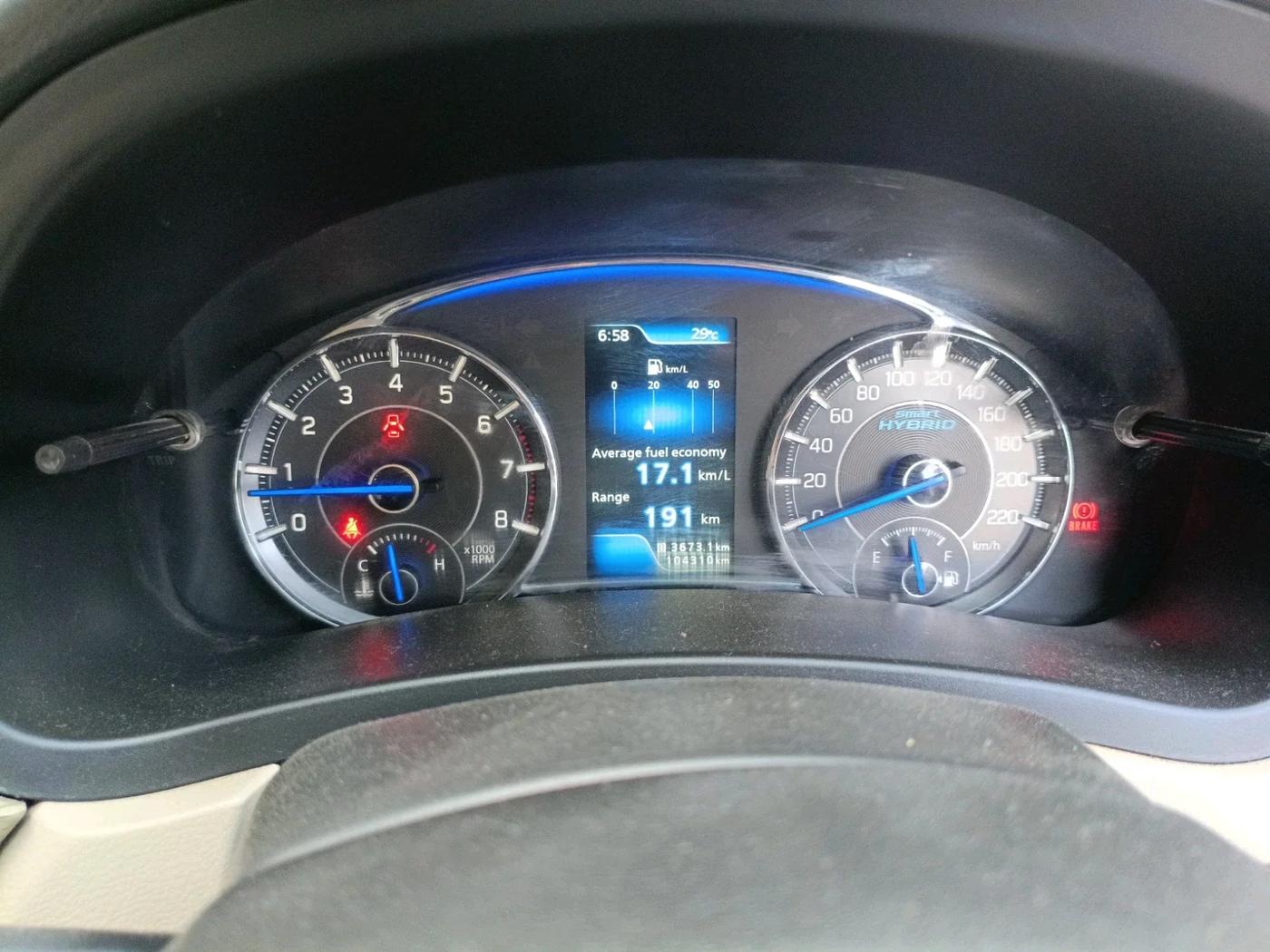 2020 Maruti Ciaz DELTA 1.5 SHVS MT PETROL, Petrol, Manual, 1,05,100 km, interior