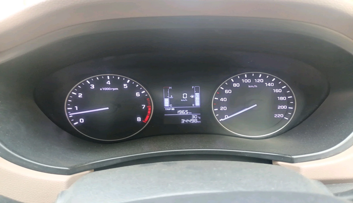 2017 Hyundai Elite i20 MAGNA EXECUTIVE 1.2, Petrol, Manual, 34,498 km, interior