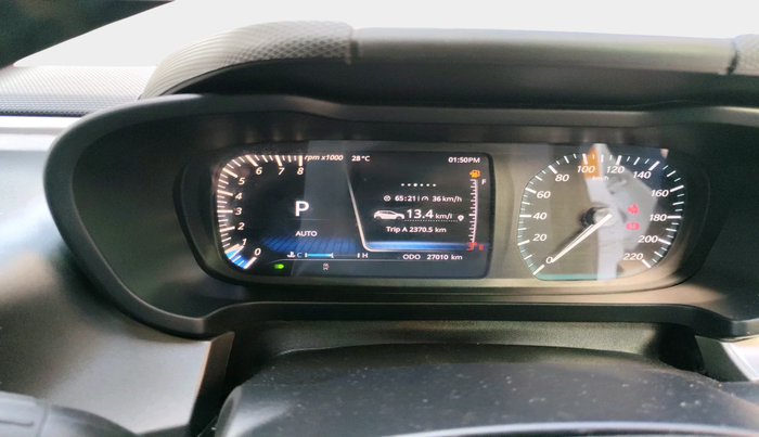2022 Tata ALTROZ XZA, Petrol, Automatic, 27,010 km, interior