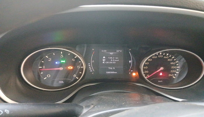 2017 Jeep Compass LONGITUDE (O) 2.0 DIESEL, Diesel, Manual, 1,88,308 km, interior