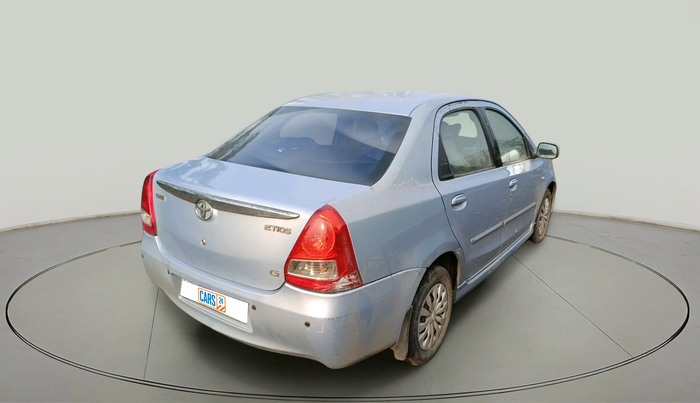 2011 Toyota Etios G, Petrol, Manual, 72,737 km, exterior