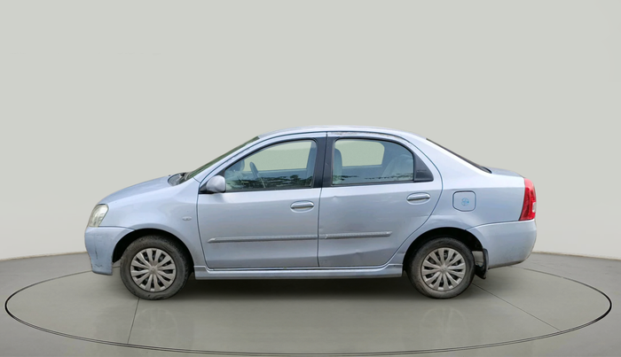 2011 Toyota Etios G, Petrol, Manual, 72,737 km, exterior