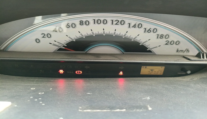 2011 Toyota Etios G, Petrol, Manual, 72,737 km, interior