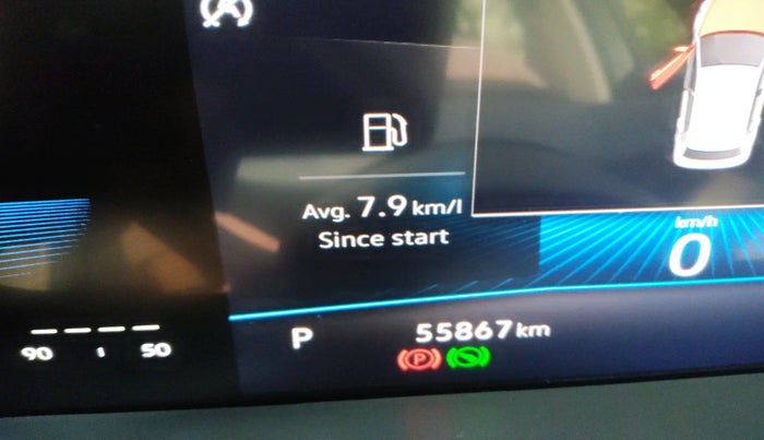 2023 Volkswagen VIRTUS TOPLINE TSI 1.0 AT, Petrol, Automatic, 55,867 km, interior