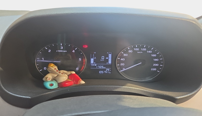 2017 Hyundai Creta SX 1.6 DIESEL, Diesel, Manual, 1,05,741 km, interior