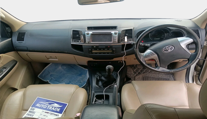 2014 Toyota Fortuner 3.0 4X2 MT, Diesel, Manual, 1,21,804 km, interior