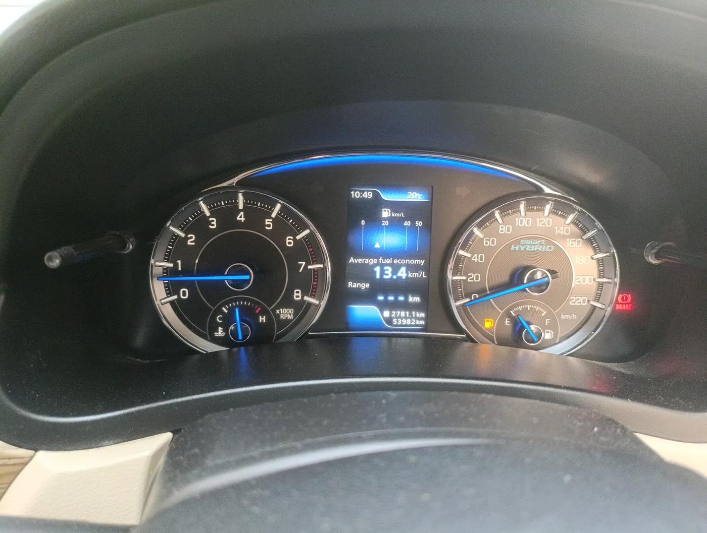 2021 Maruti Ciaz ALPHA 1.5 SHVS PETROL, Petrol, Manual, 53,982 km, interior