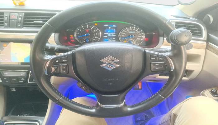 2021 Maruti Ciaz ALPHA 1.5 SHVS PETROL, Petrol, Manual, 53,982 km, interior