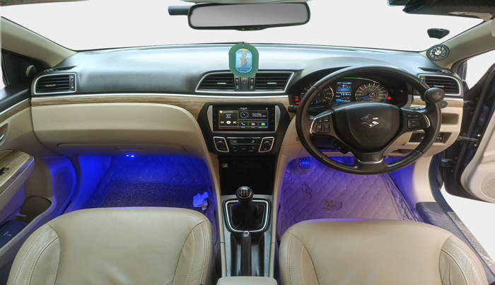 2021 Maruti Ciaz ALPHA 1.5 SHVS PETROL, Petrol, Manual, 53,982 km, interior