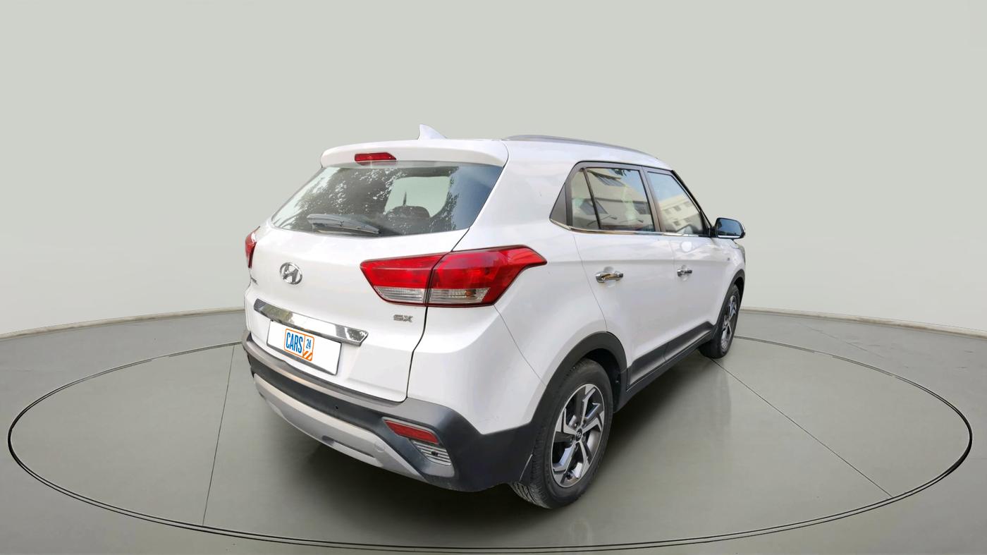 2019 Hyundai Creta SX AT 1.6 DIESEL, Diesel, Automatic, 1,10,707 km, exterior