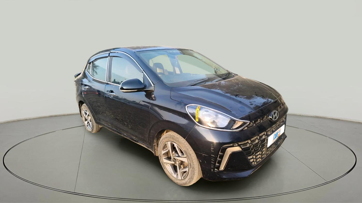 2023 Hyundai AURA SX 1.2 CNG, CNG, Manual, 67,465 km, exterior