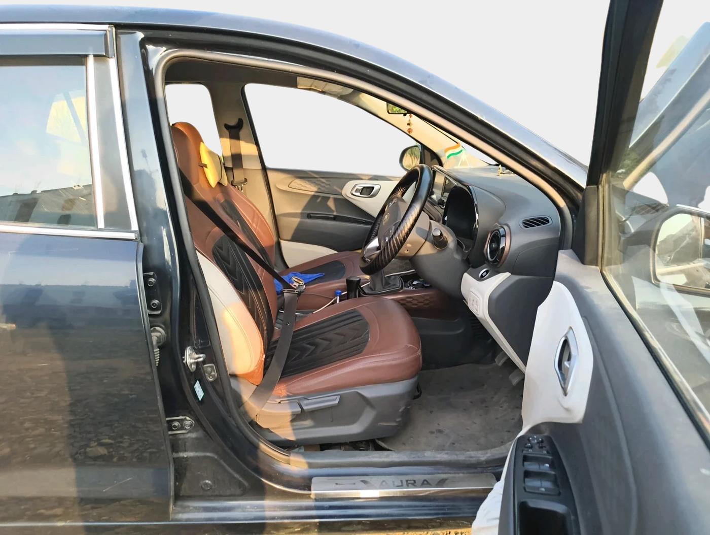 2023 Hyundai AURA SX 1.2 CNG, CNG, Manual, 67,465 km, interior