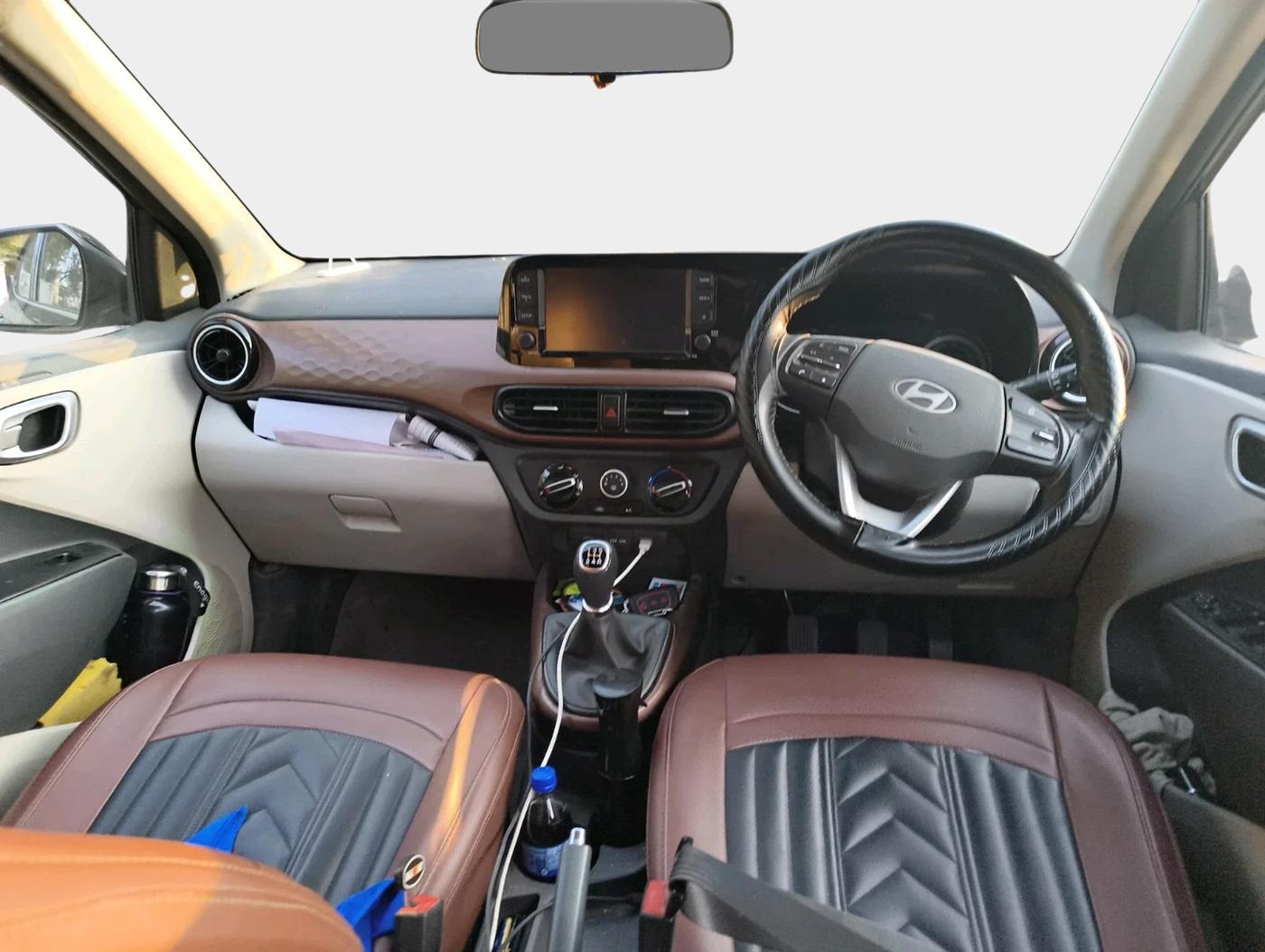 2023 Hyundai AURA SX 1.2 CNG, CNG, Manual, 67,465 km, interior