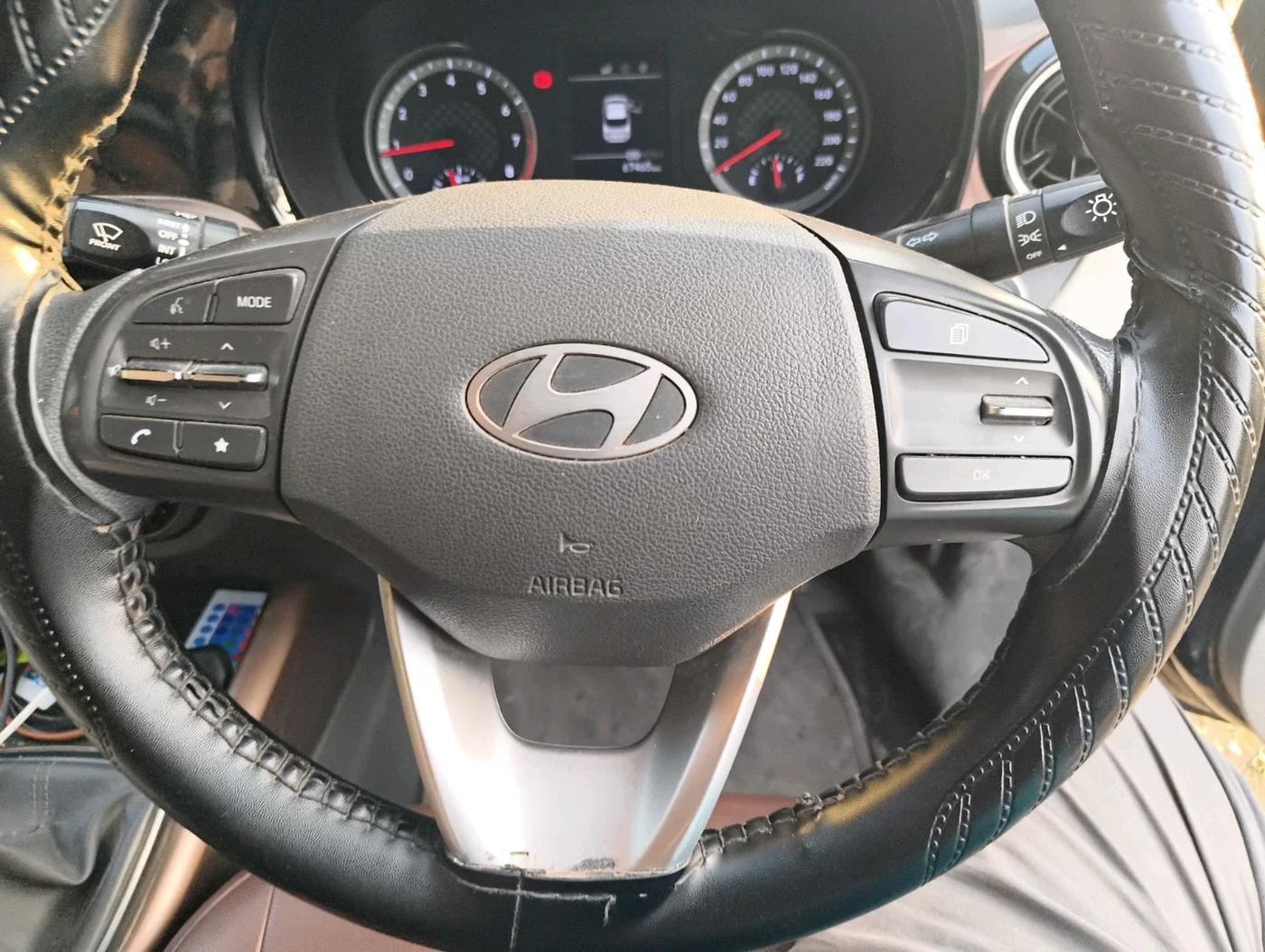 2023 Hyundai AURA SX 1.2 CNG, CNG, Manual, 67,465 km, interior