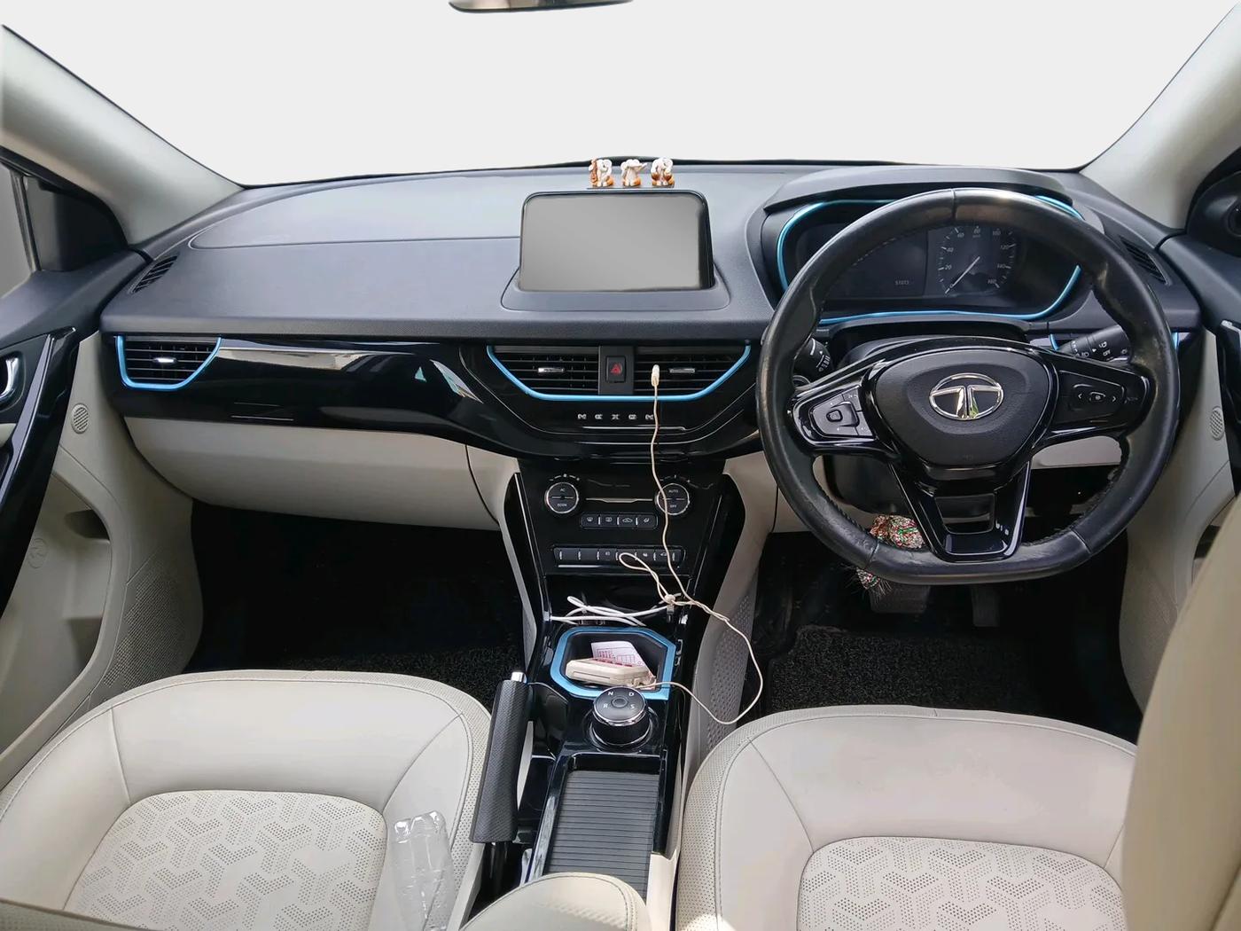 2023 Tata NEXON EV XZ PLUS LUX, Electric, Automatic, 53,734 km, interior