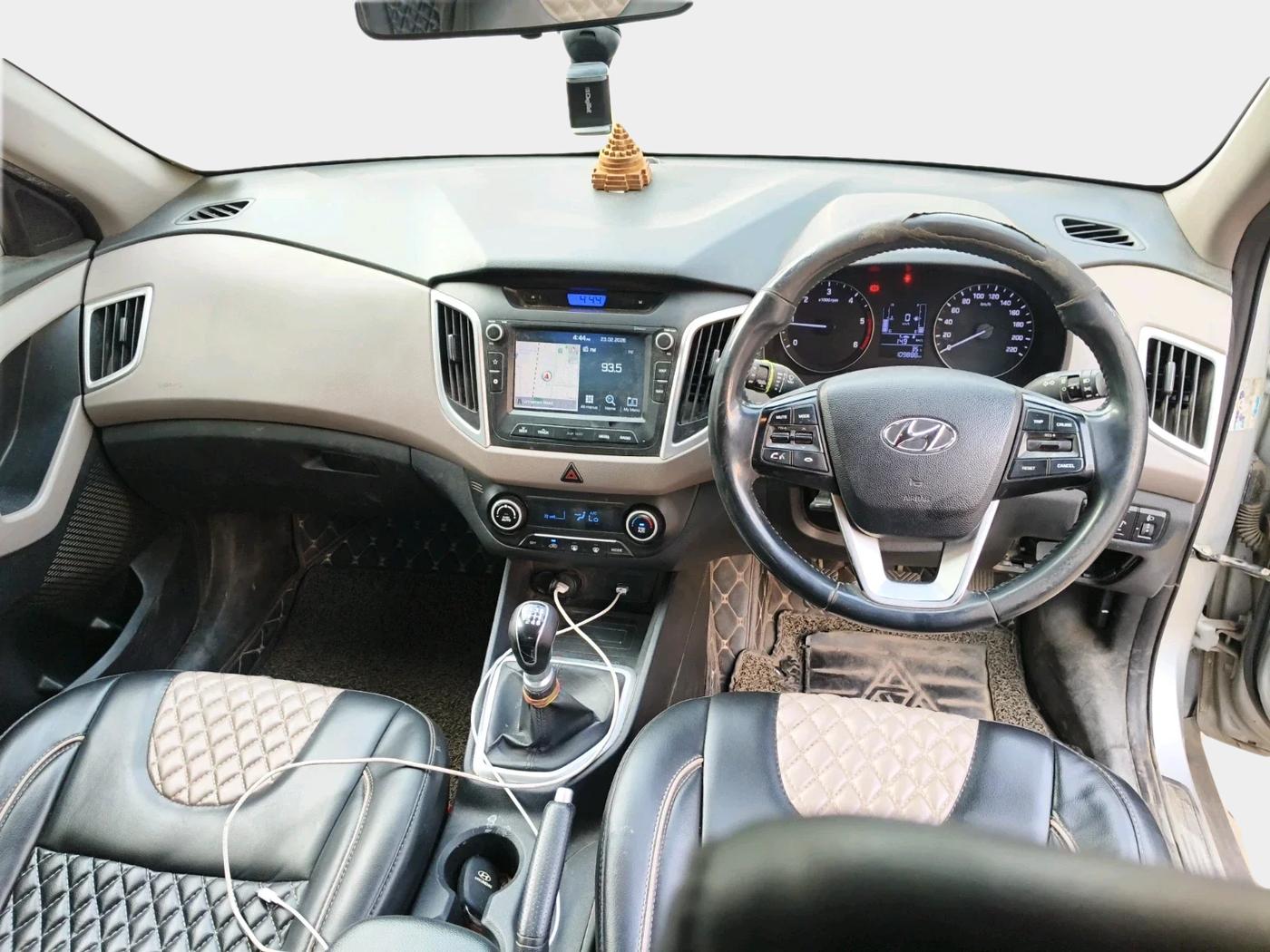 2019 Hyundai Creta SX 1.6 DIESEL, Diesel, Manual, 1,09,888 km, interior