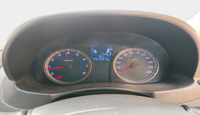 2014 Hyundai Verna FLUIDIC 1.4 VTVT CX, Petrol, Manual, 2,10,315 km, interior