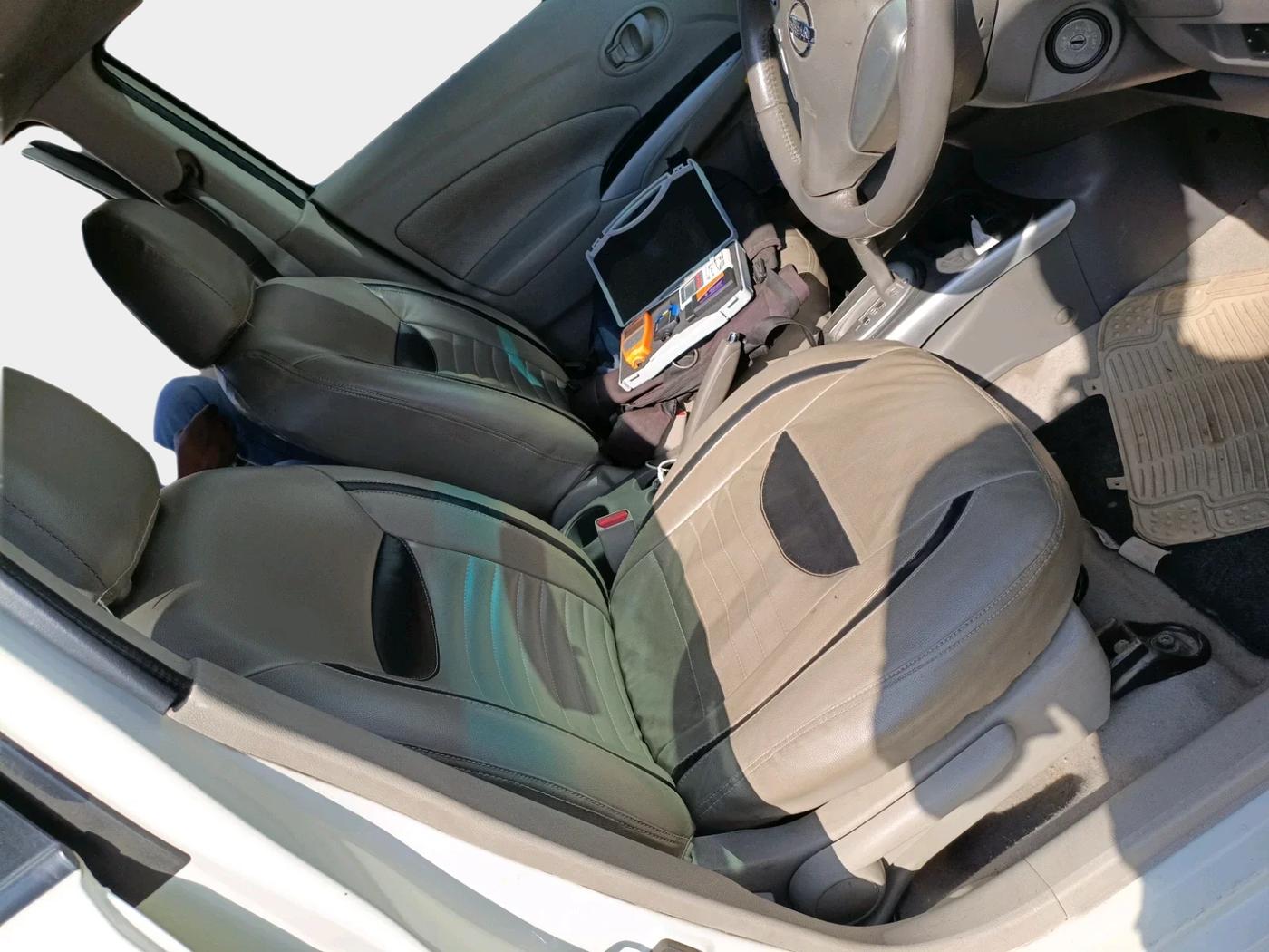 2015 Nissan Sunny XL CVT, Petrol, Automatic, 1,21,329 km, interior