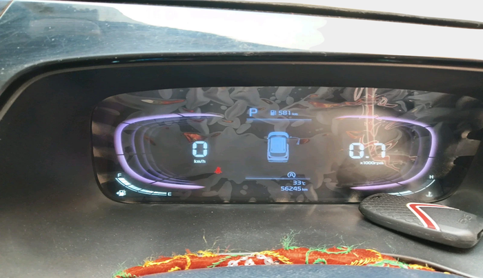 2023 KIA CARENS LUXURY PLUS 1.5 DIESEL AT 7 STR, Diesel, Automatic, 56,245 km, interior