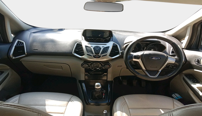 2017 Ford Ecosport TITANIUM 1.5L DIESEL, Diesel, Manual, 1,29,953 km, interior