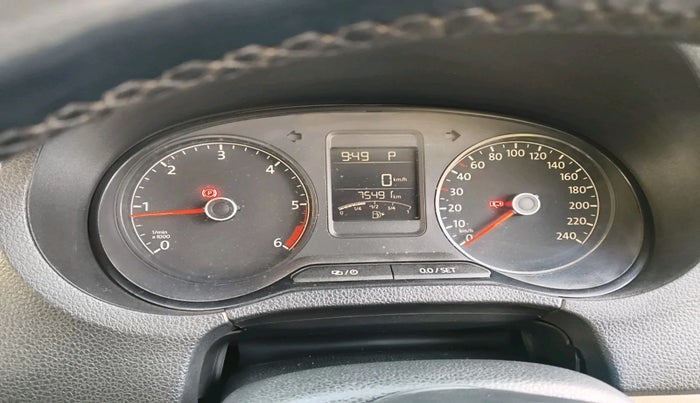 2018 Volkswagen Vento HIGHLINE PLUS 1.5 AT 16 ALLOY, Diesel, Automatic, 75,491 km, interior