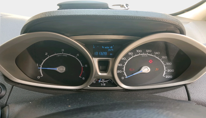 2015 Ford Ecosport TITANIUM 1.5L DIESEL, Diesel, Manual, 1,31,328 km, interior