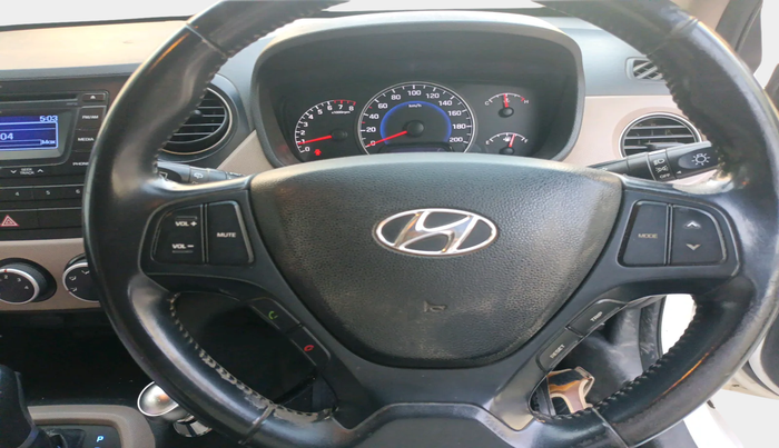 2015 Hyundai Grand i10 ASTA AT 1.2 KAPPA VTVT, Petrol, Automatic, 56,650 km, interior
