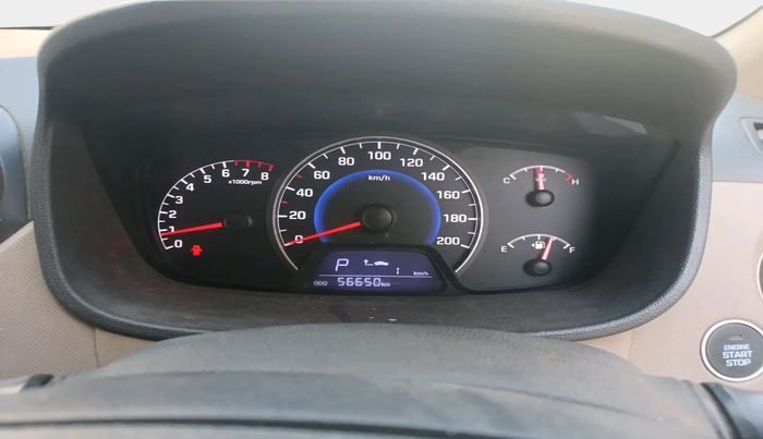 2015 Hyundai Grand i10 ASTA AT 1.2 KAPPA VTVT, Petrol, Automatic, 56,650 km, interior