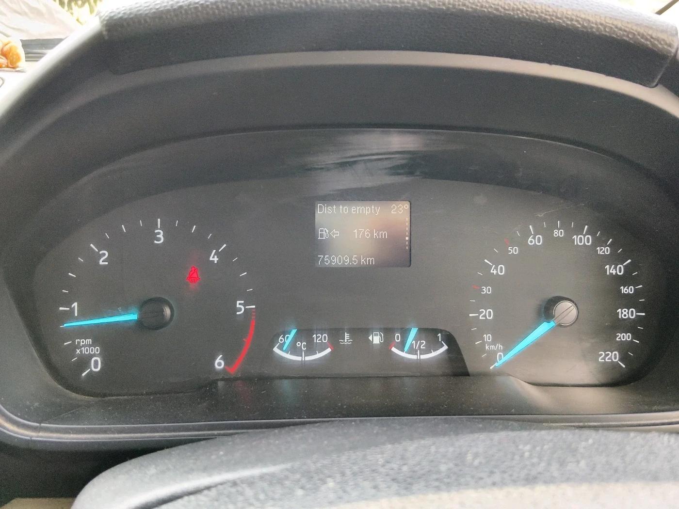 2019 Ford Ecosport TREND 1.5L DIESEL, Diesel, Manual, 75,909 km, interior