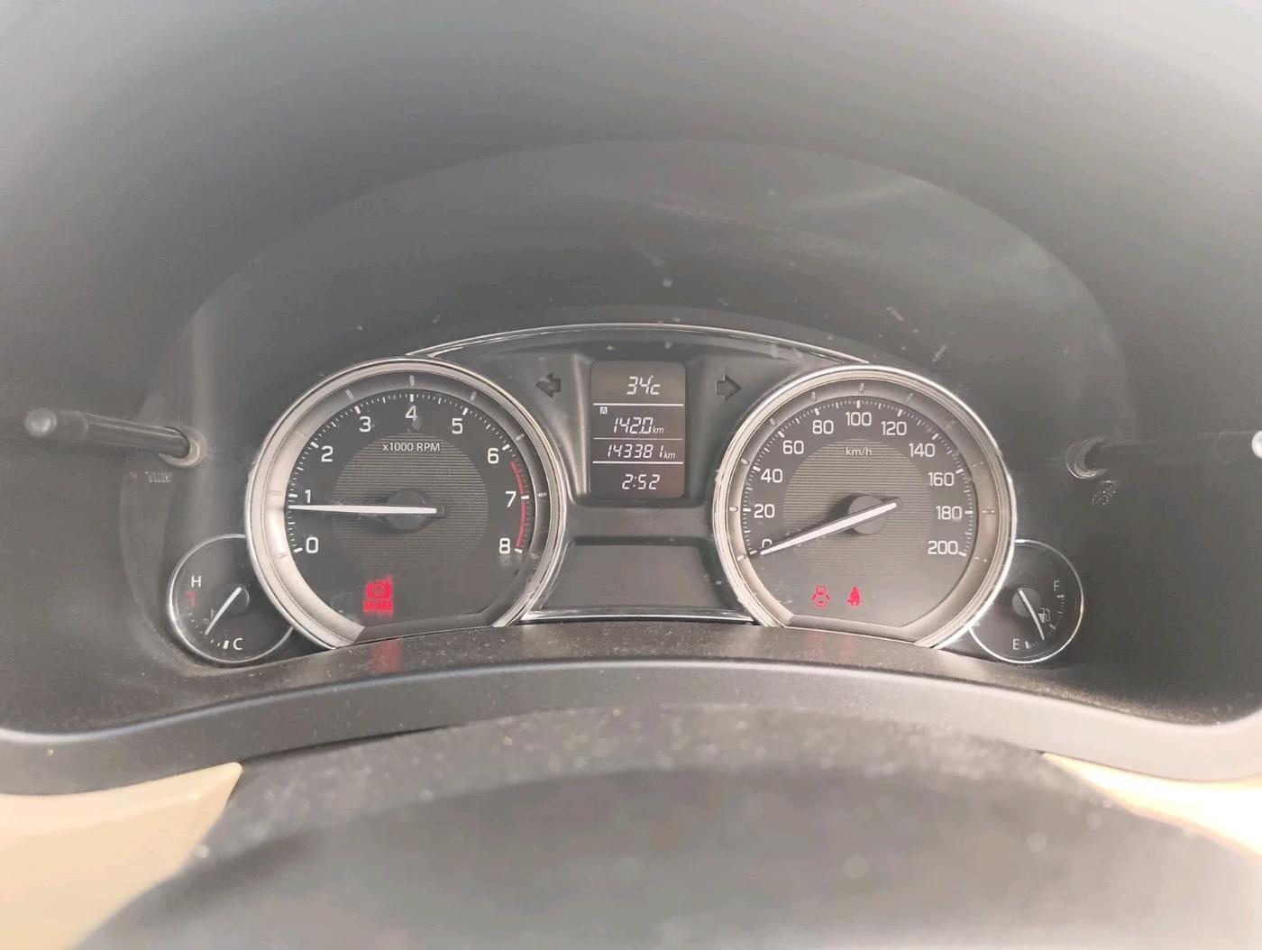 2016 Maruti Ciaz VXI+, Petrol, Manual, 1,43,380 km, interior