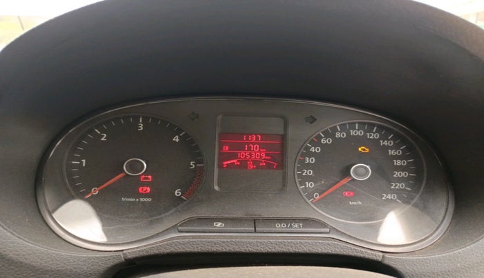 2012 Volkswagen Polo COMFORTLINE 1.2L, Diesel, Manual, 1,05,309 km, interior