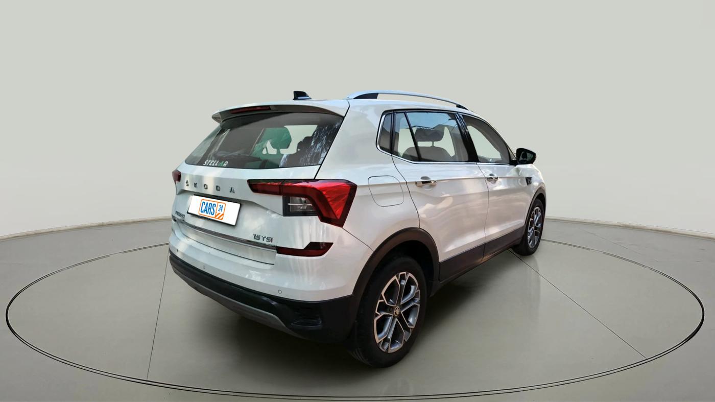 2021 Skoda KUSHAQ STYLE 1.0L TSI AT, Petrol, Automatic, 34,414 km, exterior