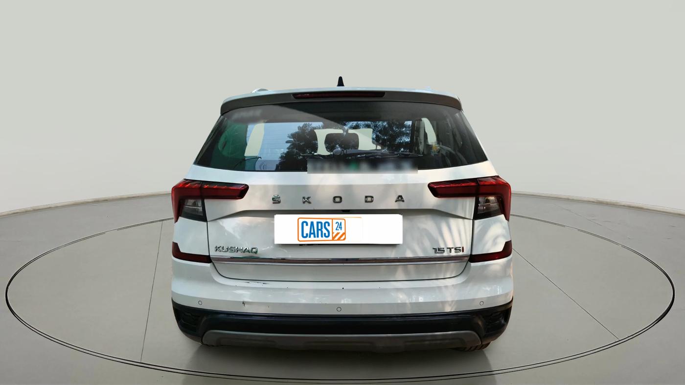 2021 Skoda KUSHAQ STYLE 1.0L TSI AT, Petrol, Automatic, 34,414 km, exterior