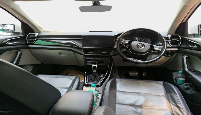 2021 Skoda KUSHAQ STYLE 1.0L TSI AT, Petrol, Automatic, 34,414 km, interior