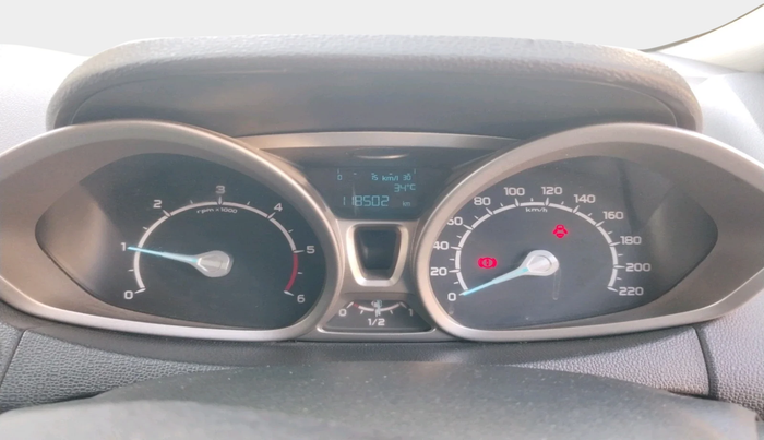 2013 Ford Ecosport TITANIUM 1.5L DIESEL, Diesel, Manual, 1,18,502 km, interior