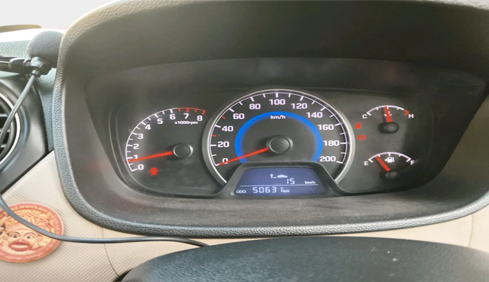 2015 Hyundai Grand i10 MAGNA 1.2 KAPPA VTVT, Petrol, Manual, 50,631 km, interior