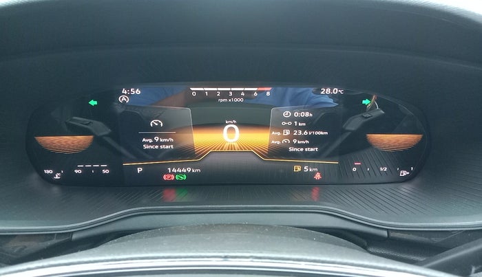 2023 Skoda KUSHAQ STYLE 1.0L TSI AT, Petrol, Automatic, 14,580 km, interior