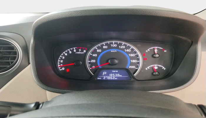 2018 Hyundai Grand i10 SPORTZ AT 1.2 KAPPA VTVT, Petrol, Automatic, 27,862 km, interior