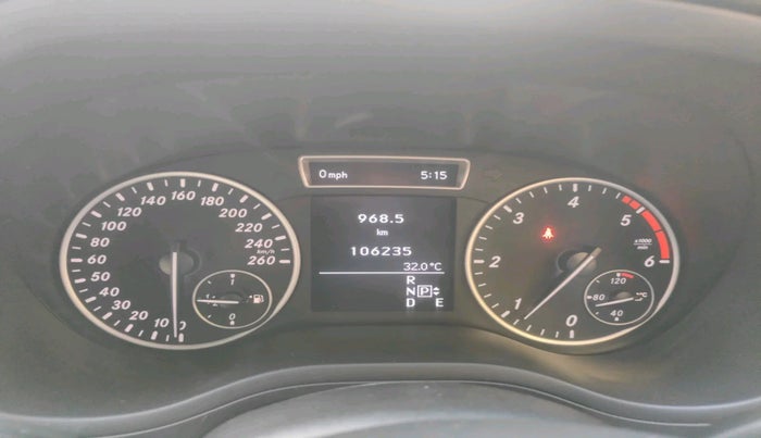 2013 Mercedes Benz B Class B180, Diesel, Automatic, 1,06,235 km, interior